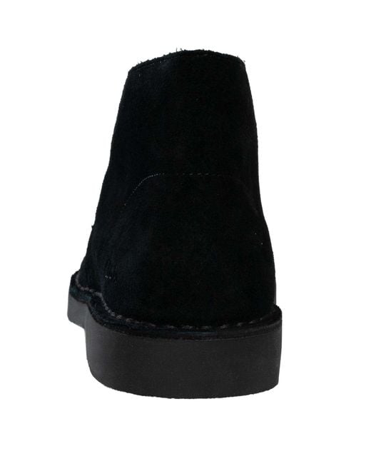 Clarks Black Desert Evo Suede Boots for men