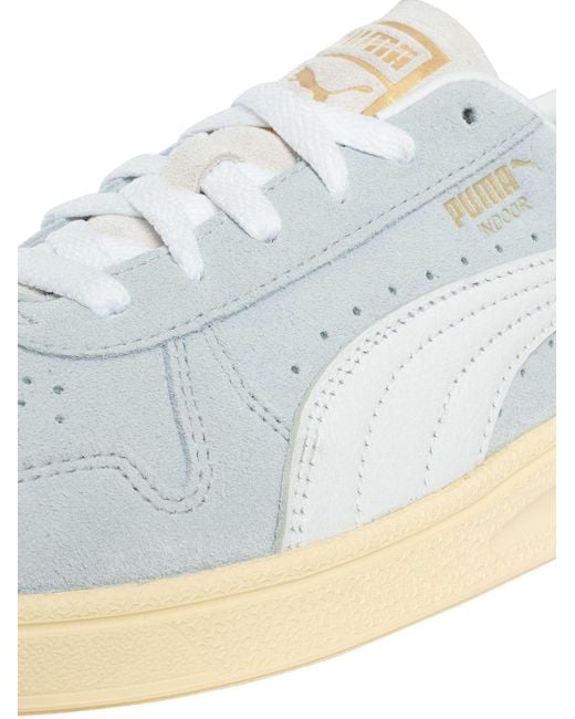 PUMA White Indoor Soft Trainers for men