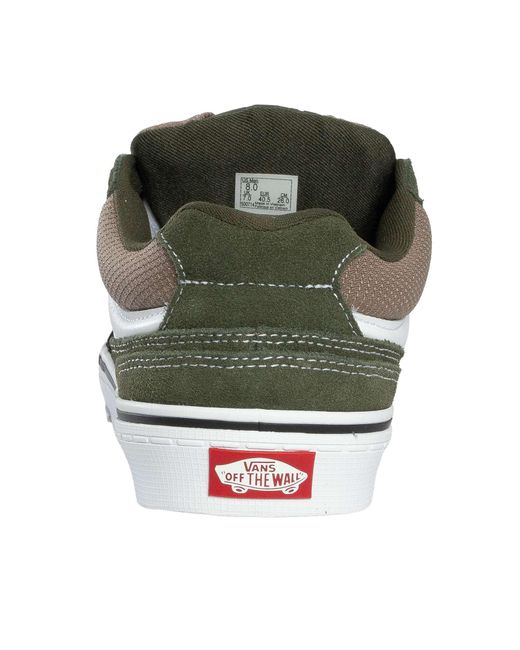 Vans Green Caldrone Suede Trainers for men