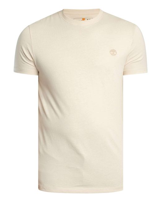 Timberland White Dunstan River Slim T-shirt for men