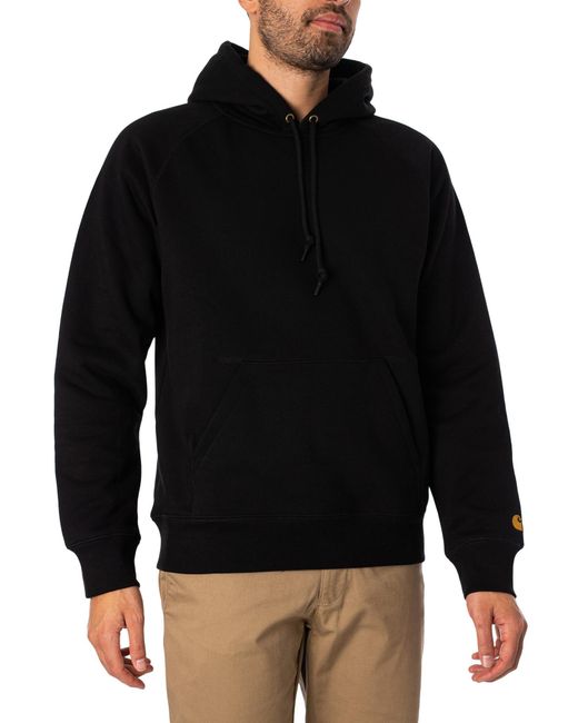 Carhartt Black Chase Pullover Hoodie for men
