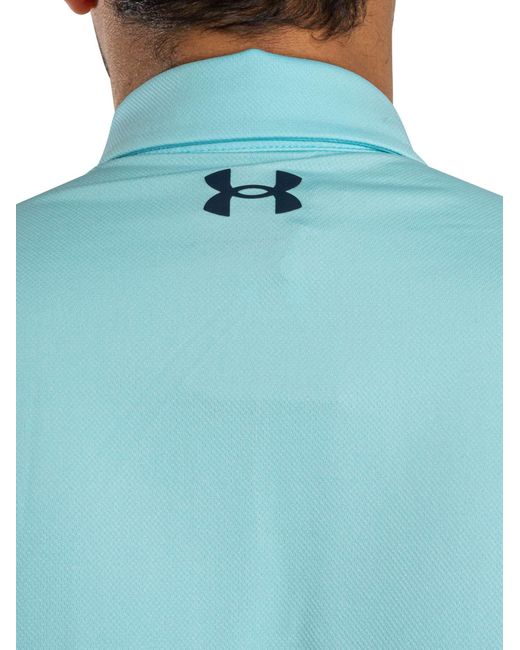 Under Armour Blue Matchplay Polo Shirt for men