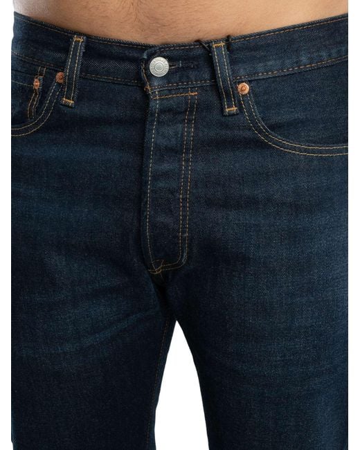 Levi's Blue 501 Original Jeans for men