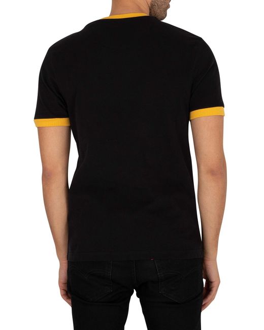 Trojan Black Branded T-shirt for men