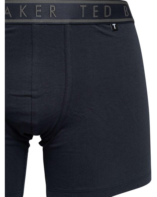 Ted Baker Blue 3 Pack Boxer Briefs for men