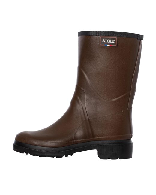 Aigle Brown Bison 2 Wellington Boots for men