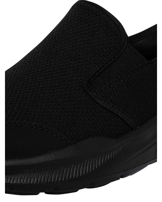 Skechers Black Relaxed Slip-ins Rf Equalizer 5.0 Trainers for men