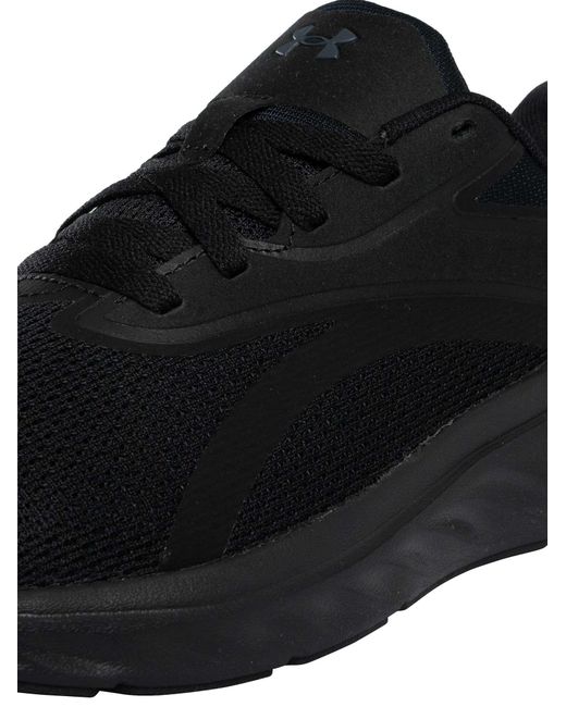 Under Armour Black Ascend Running Trainers for men