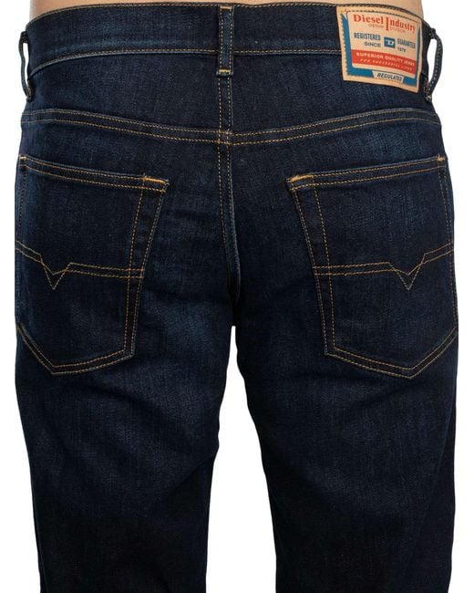DIESEL Blue 2023 D-finitive Regular Jeans for men