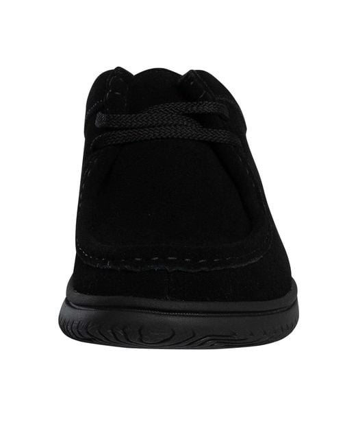Clarks Black Relaxlite Low Suede Shoes for men