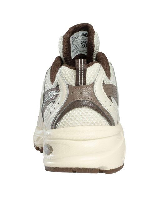 New Balance White 530 Mesh Trainers for men