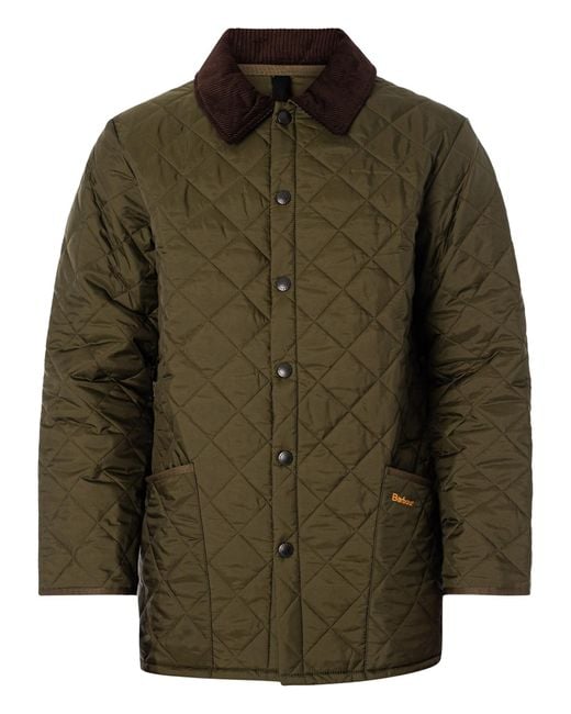 Barbour Green Liddesdale Quilted Jacket for men