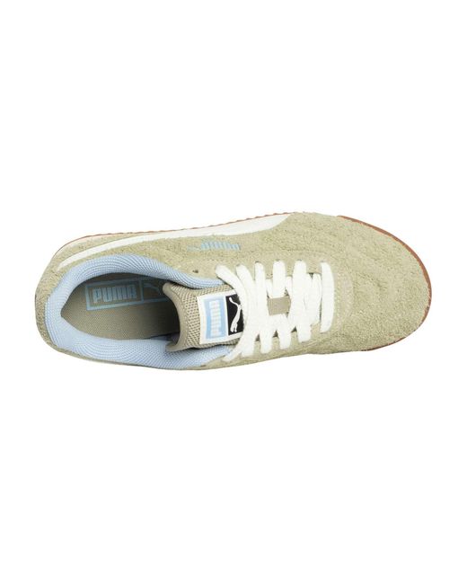 PUMA White Roma Anniversario Suede Trainers for men