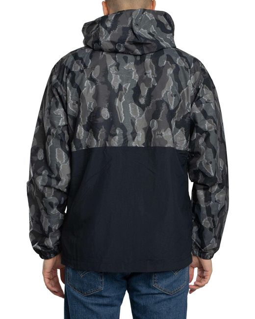 Columbia Gray Spire Valley Novelty Windbreaker Jacket for men