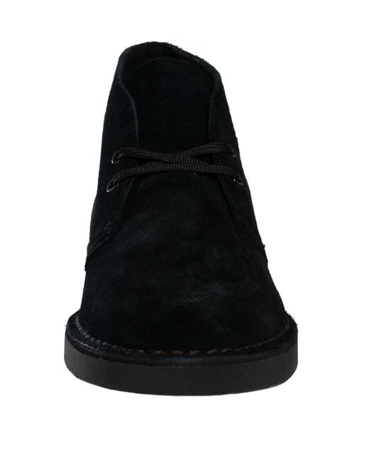 Clarks Black Desert Evo Suede Boots for men