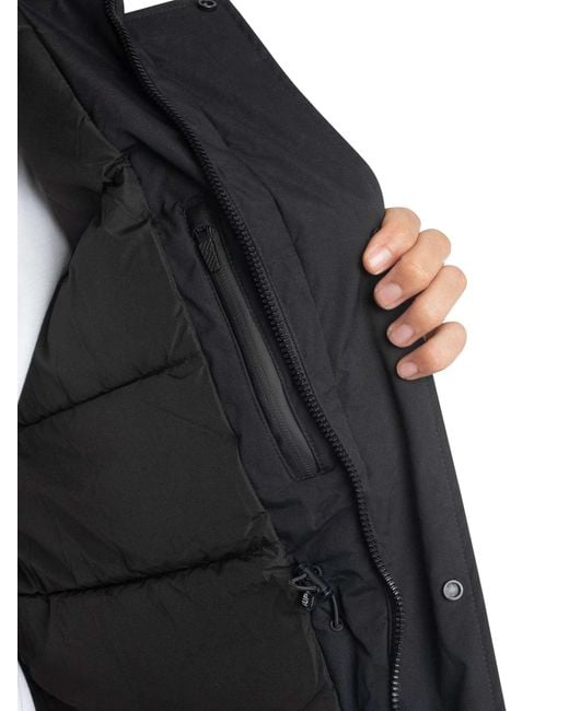 Superdry Blue City Padded Parka Jacket for men