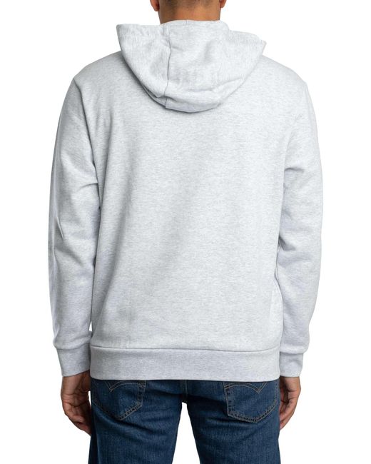 Vans Gray Left Chest Logo Pullover Hoodie for men