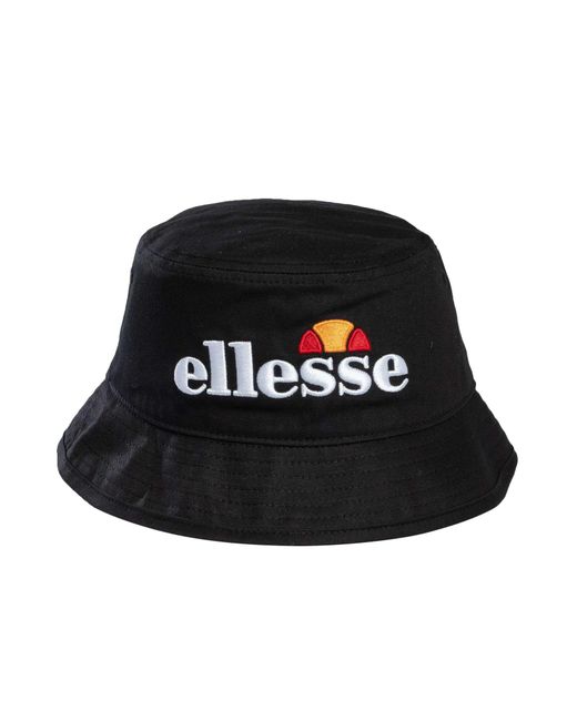Ellesse Black Mavro Bucket Hat for men