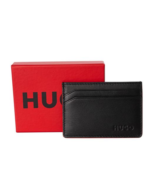 HUGO Red Subway Card Leather Wallet for men