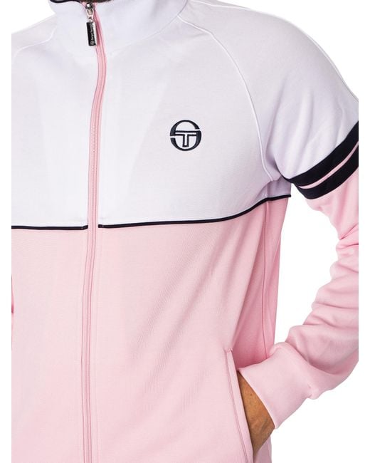 Sergio Tacchini Pink Orion Track Jacket for men