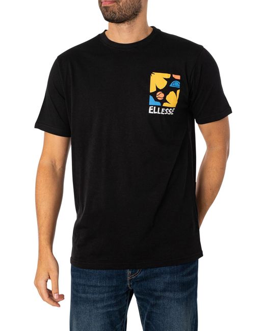 Ellesse Black Impronta T-shirt for men