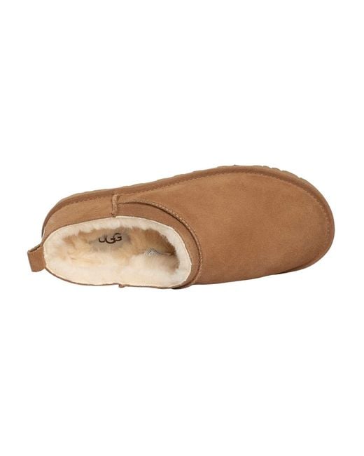 Ugg Brown Classic Micro Slipper for men