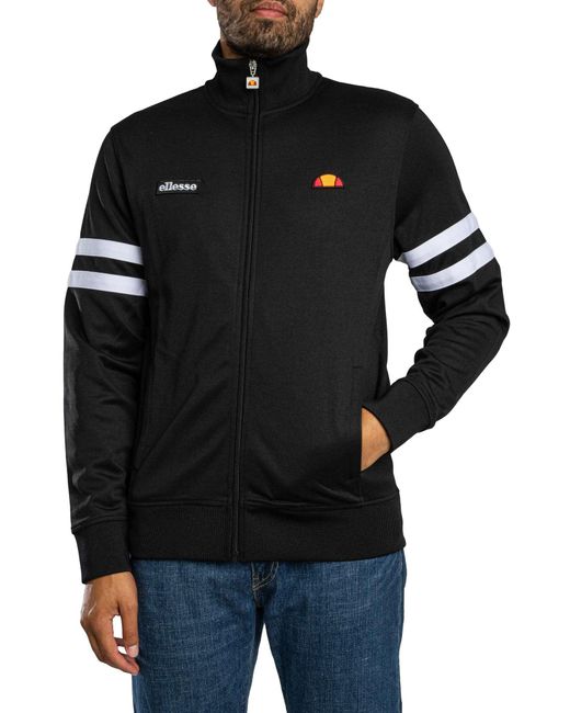 Ellesse Black Roma Track Jacket for men