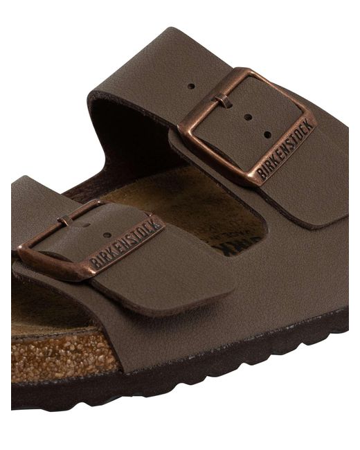 Birkenstock Brown Arizona Birko-flor Sandals for men