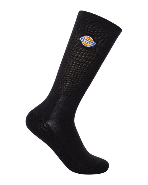 Dickies Black 3 Pack Valley Grove Socks for men