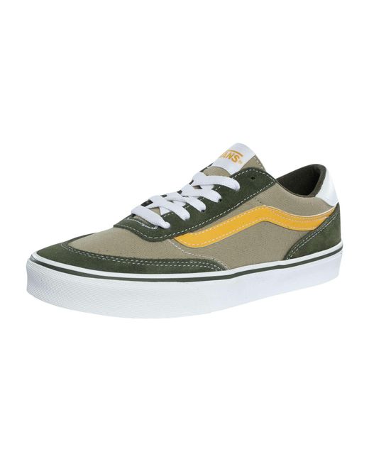 Vans Green Brooklyn Canvas Trainers for men