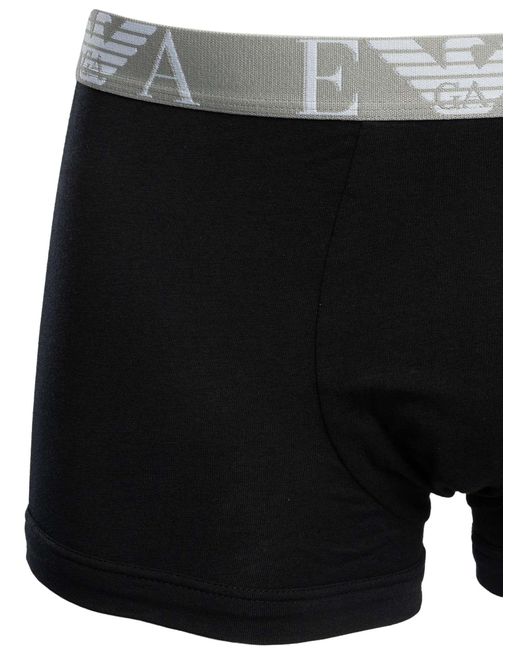 Emporio Armani White 3 Pack Trunks for men