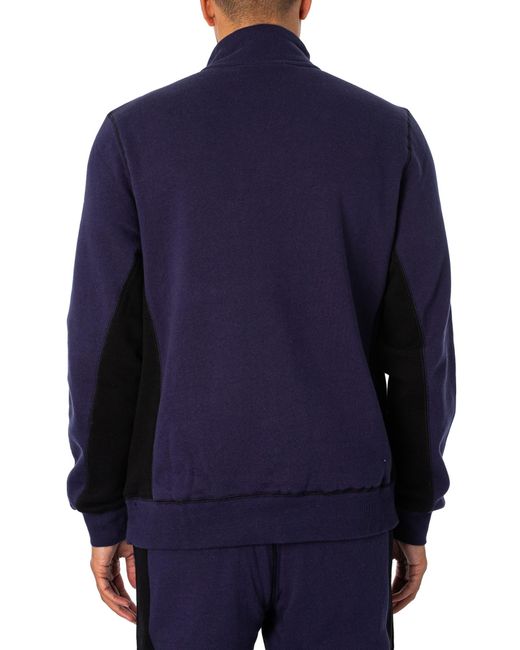 Fila Blue Taylor 1/2 Zip Sweatshirt for men