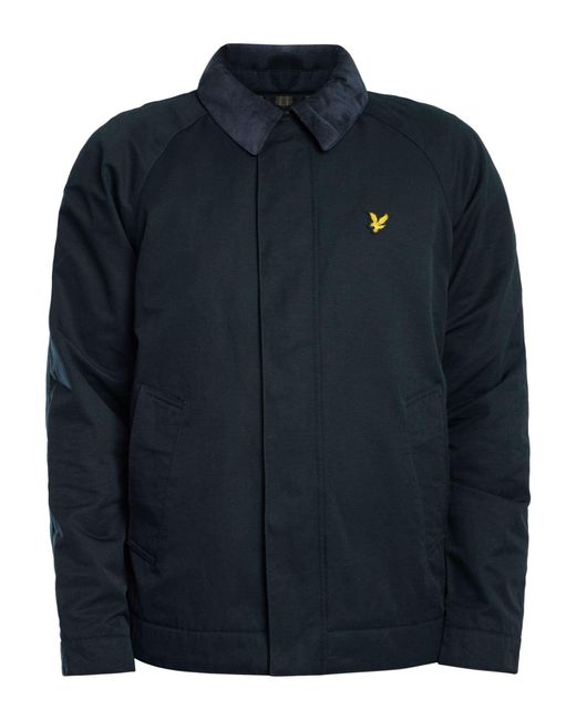 Lyle & Scott Blue Hunting Jacket for men