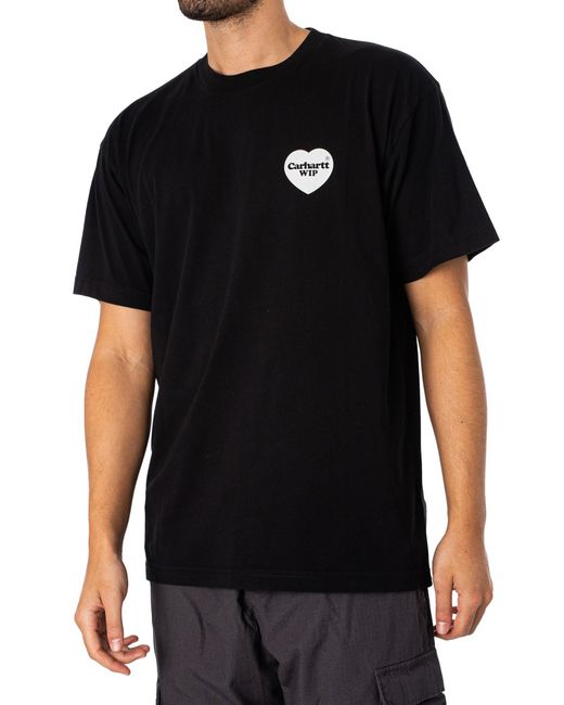 Carhartt Black Back Heart Bandana T-shirt for men