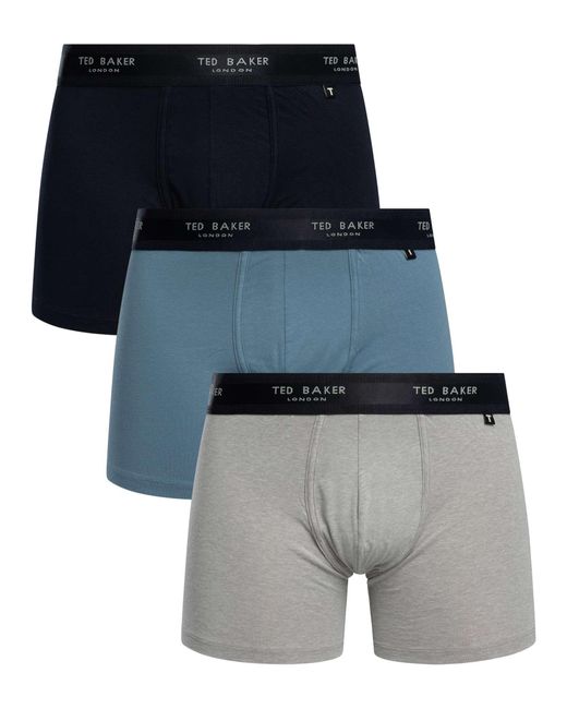Ted Baker Multicolor 3 Pack Boxer Briefs for men