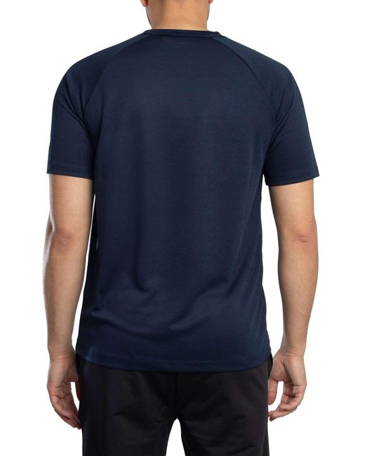 Castore Blue Raglan T-shirt for men