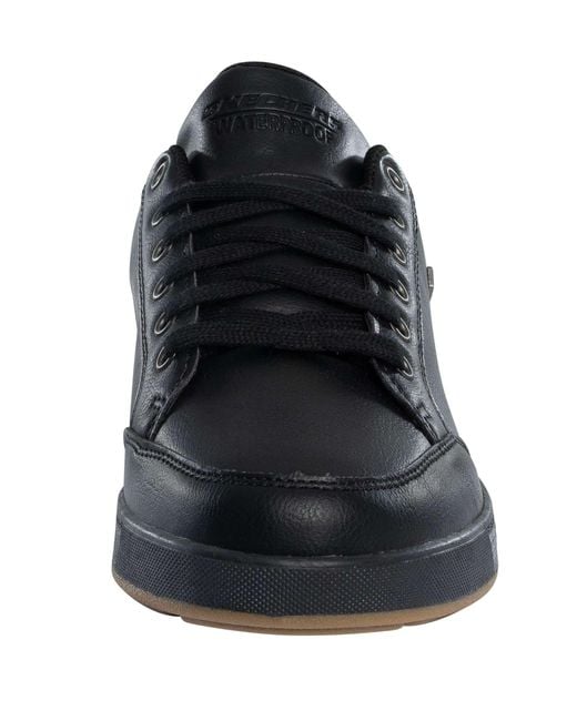 Skechers Black Cavell Sparkman Waterproof Trainers for men