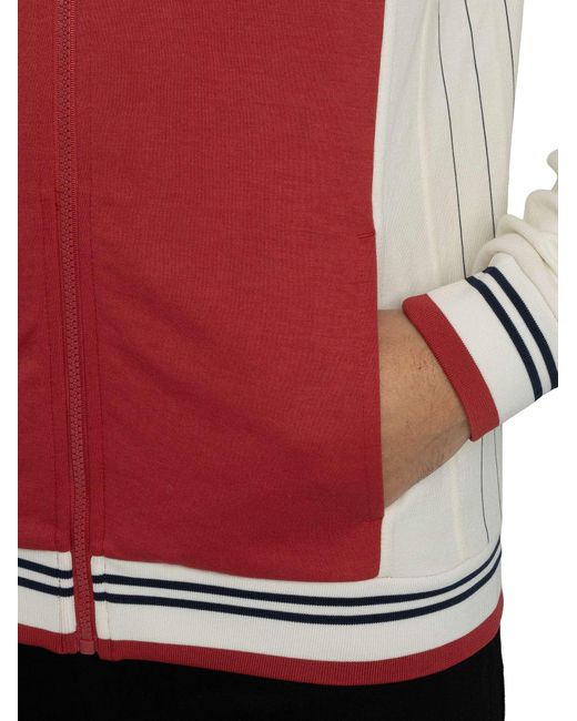 Fila Red Settanta Baseball Jacket for men