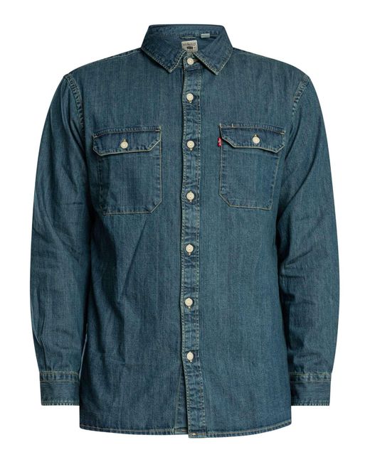Levi's Blue Jackson Worker Shirt for men