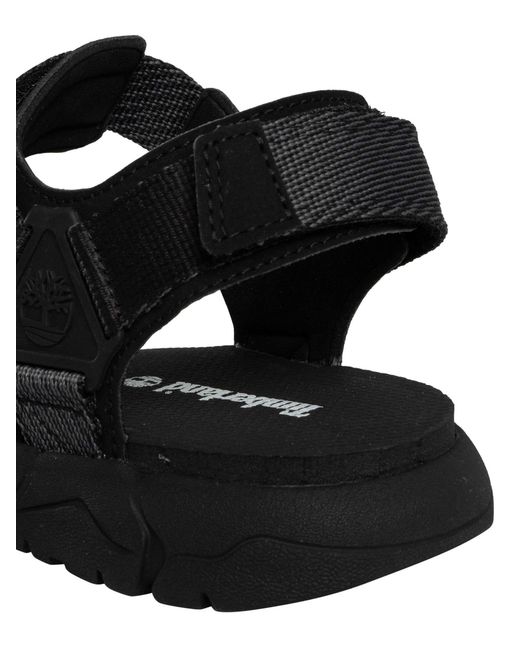 Timberland Black Windham Trail Sandals for men