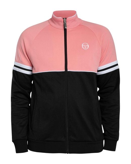 Sergio Tacchini Black Orion Track Jacket for men