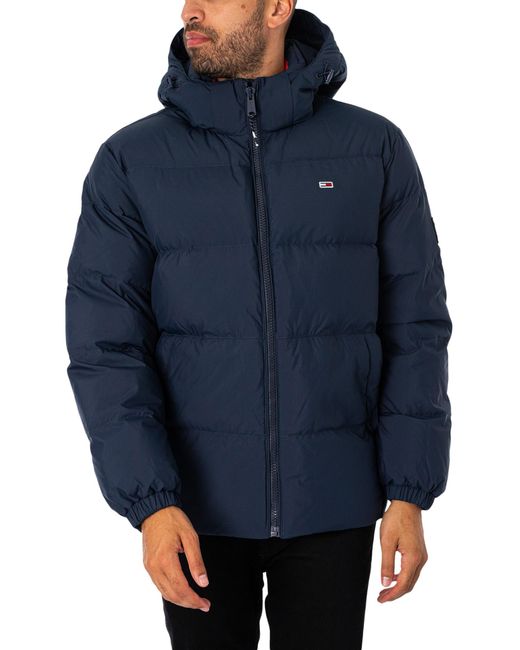 Tommy Hilfiger Blue Essential Down Jacket for men
