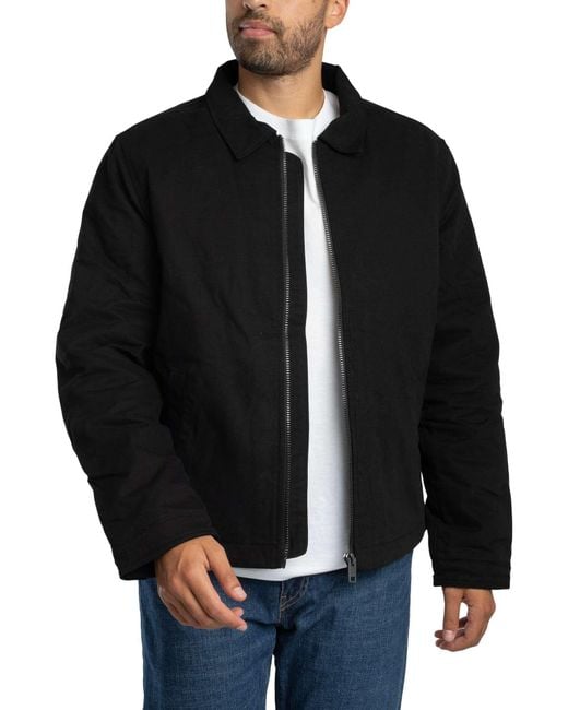 Jack & Jones Black Dover Worker Jacket for men