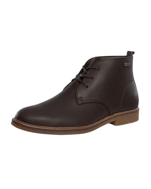 Barbour Brown Sonoran Cukka Leather Boots for men