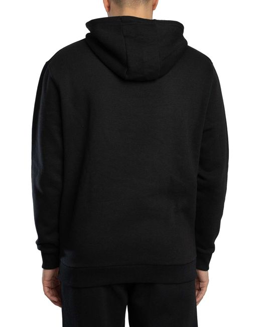 Ellesse Black Logo Pullover Hoodie for men