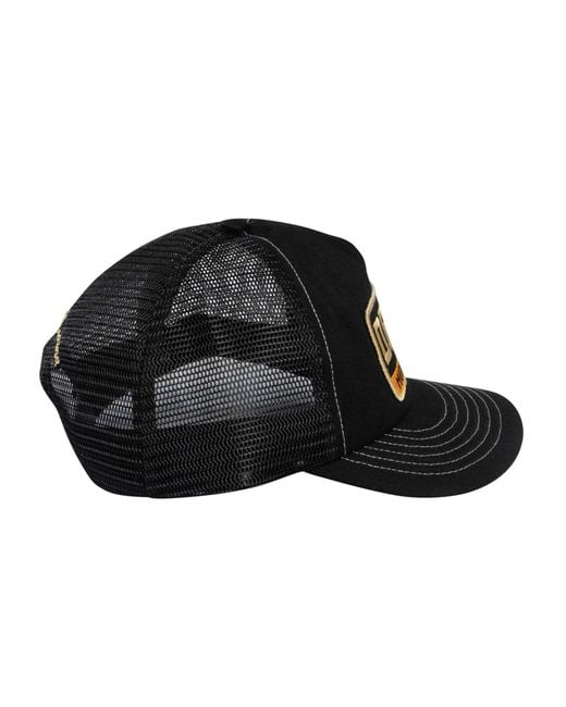 Deus Ex Machina Black Malden Trucker Cap for men