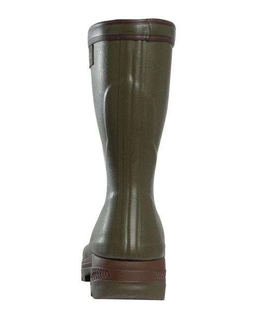 Aigle Green Parcours 2 Low Wellington Boots for men