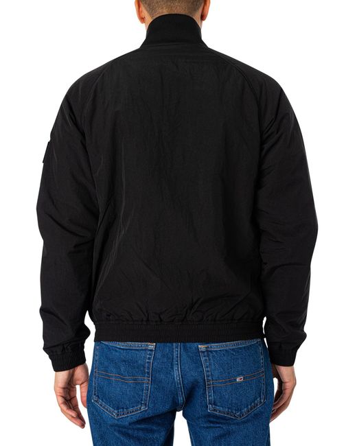 Calvin Klein Padded Harrington Padded Jackets Black for men