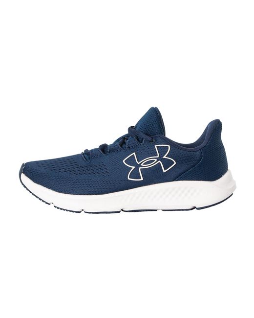 Under Armour Charged Pursuit 3 Big Logo Running Shoes in Blue for Men