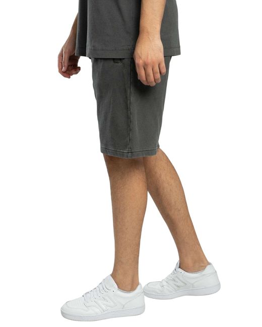 Carhartt Black Nelson Sweat Shorts for men